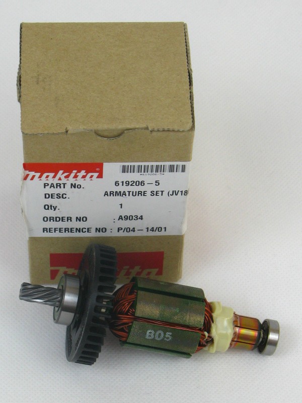 Makita 619206-5 BJV180 Anker (Rotor)18V - Original Ersatzteil