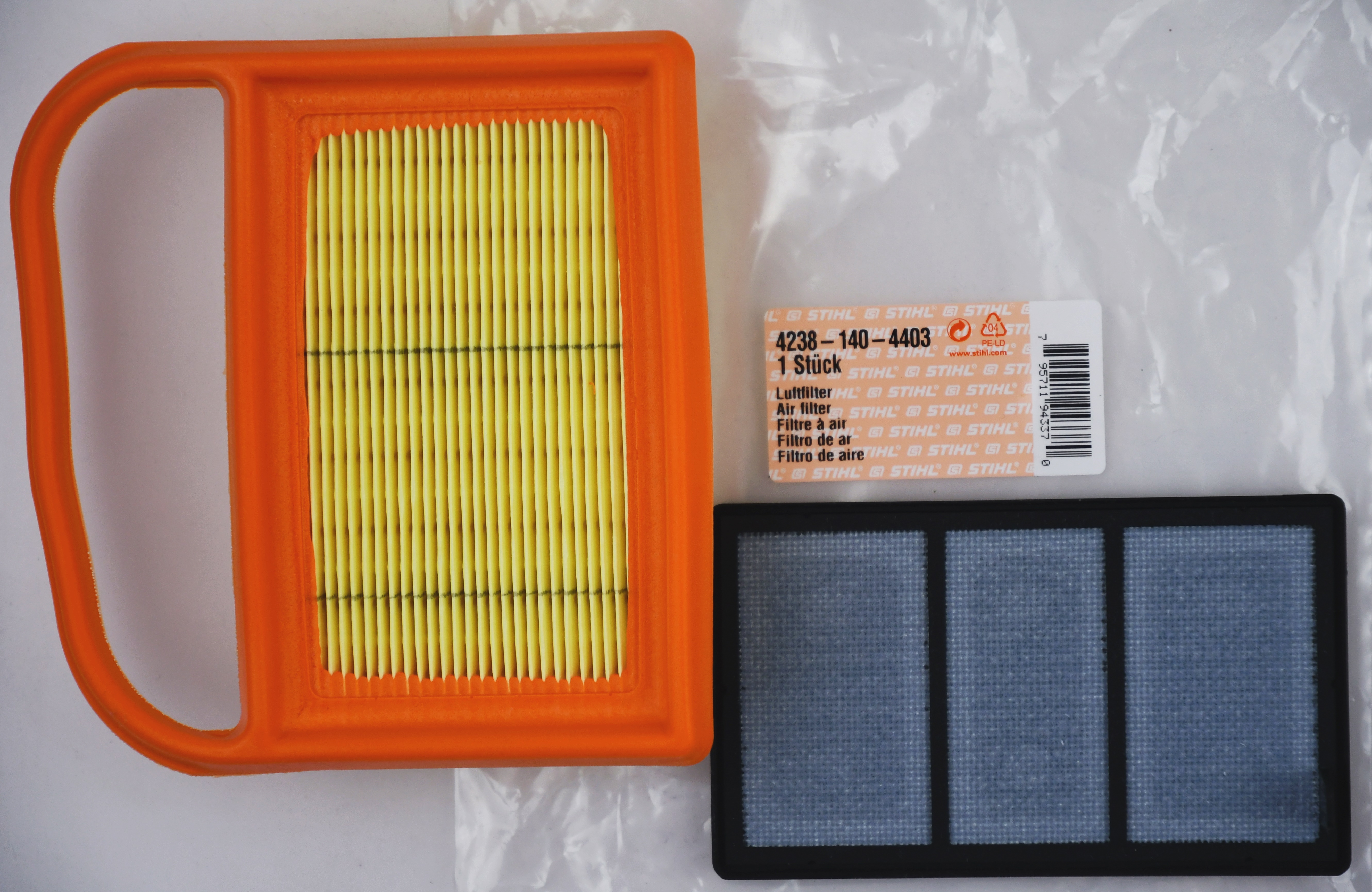 Stihl 42381404403 original  Filter Luftfilter Kit + Vorfilter TS 410// 420// TS410// TS420     