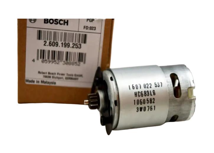 Bosch 2609199253 Gleichstrommotor Ersatzmotor für Akkubohrschrauber GSR 14,4-2-LI