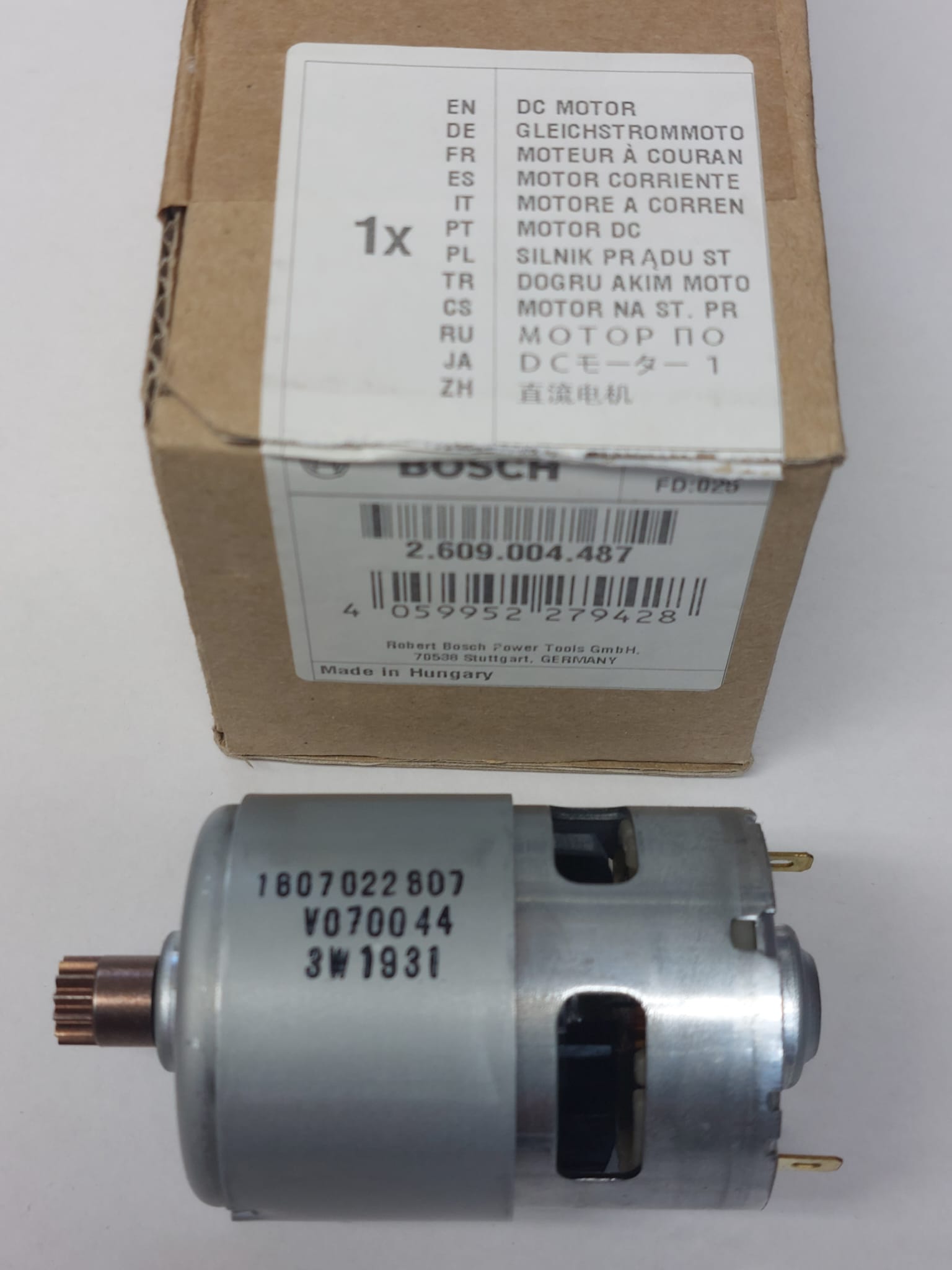 Bosch 2609004487  Gleichstrommotor für PSR 18 LI-2 2609004487