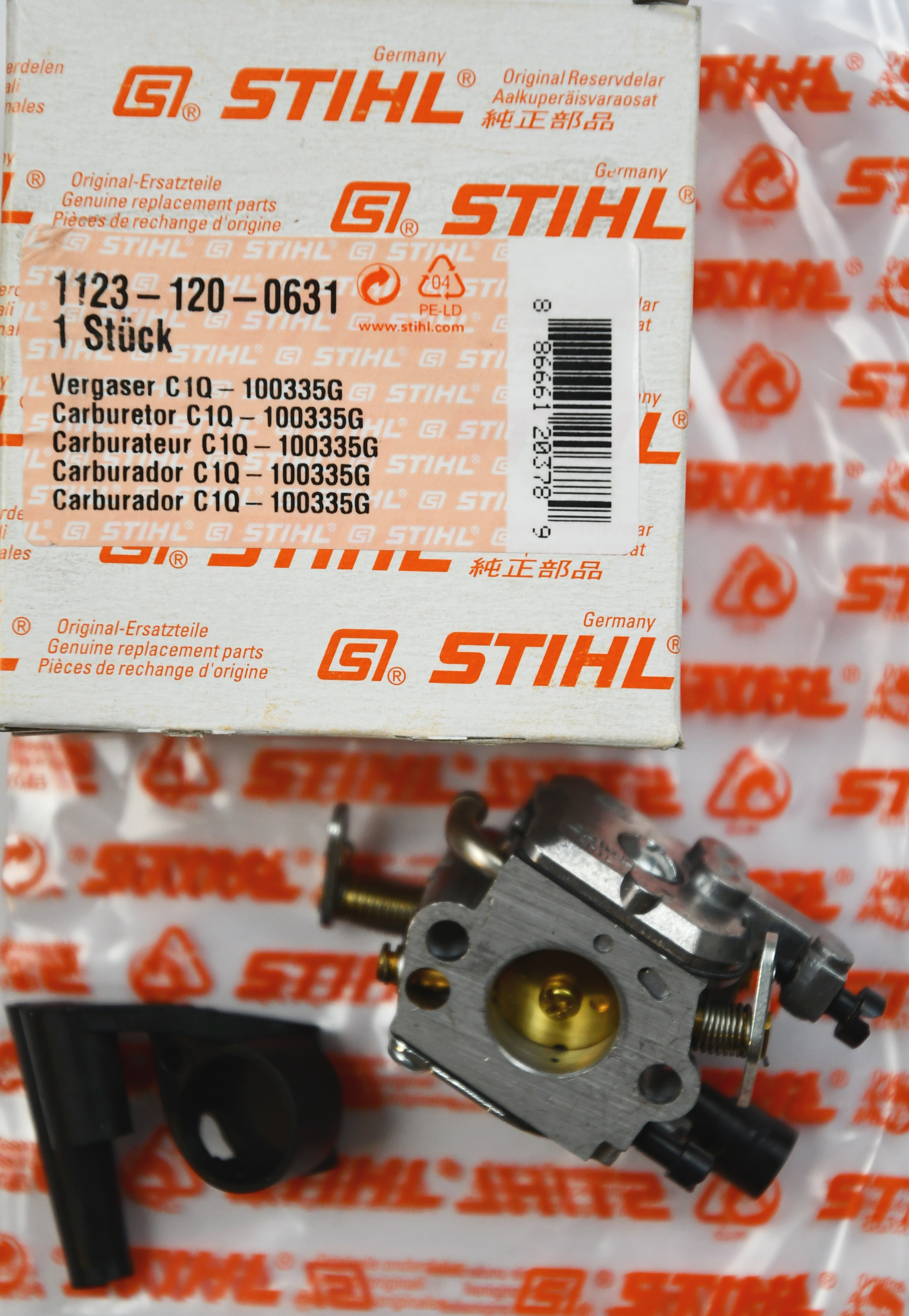 Stihl  11231200631 Original Vergaser C1Q-100335 Motorsäge MS 210//MS 230//MS 250   1123 120 0631