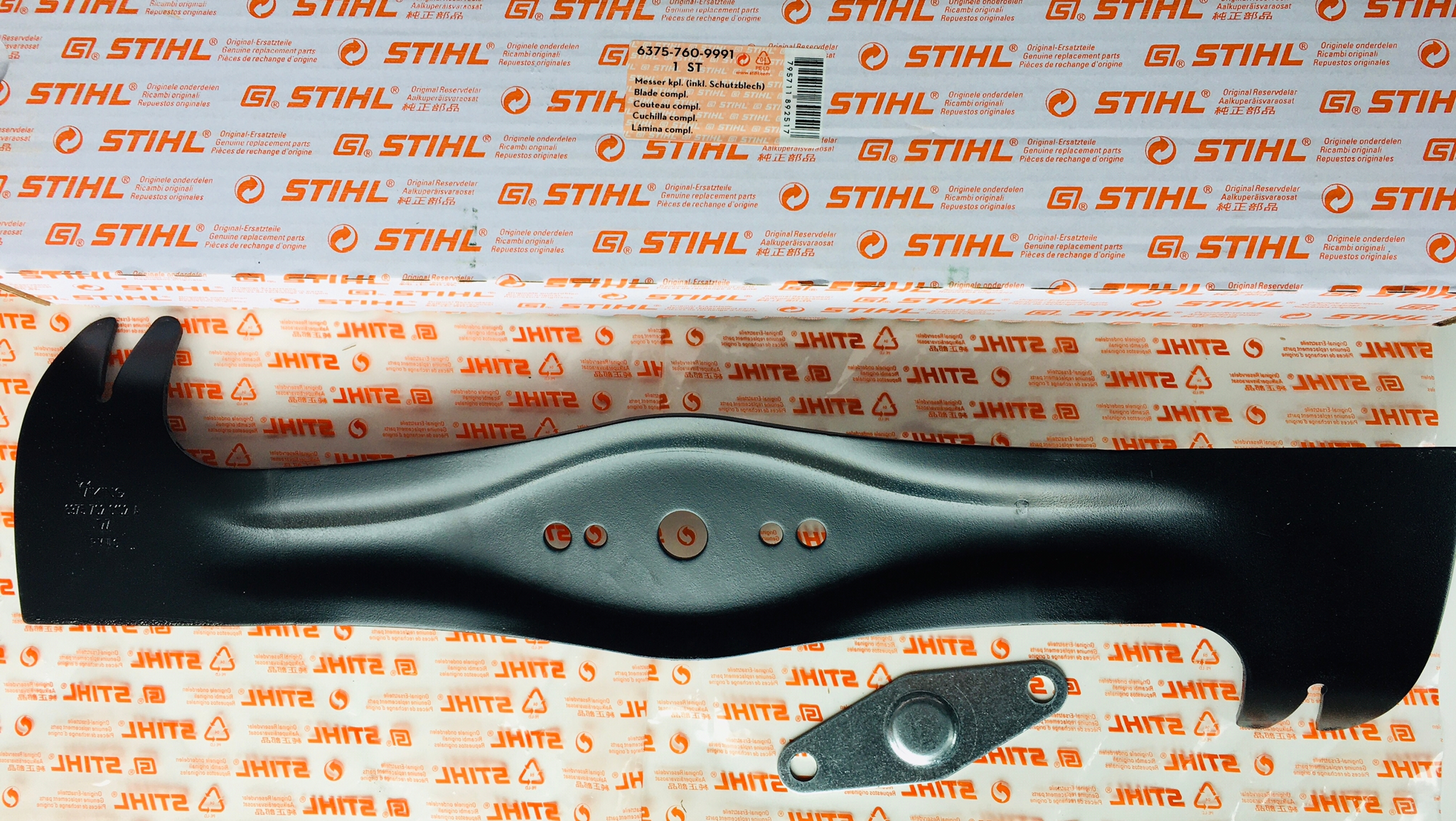 Stihl Viking 63757609991 Original Messer Ersatzmesser für MB650 MB655 MB755  -- 6375 760 9991